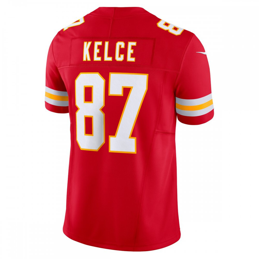 Travis Kelce Kansas City Chiefs Nike Vapor F.U.S.E. Limited Jersey - Red-Profan Arena